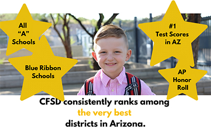 CFSD consistently ranks among the very best districts in Arizona